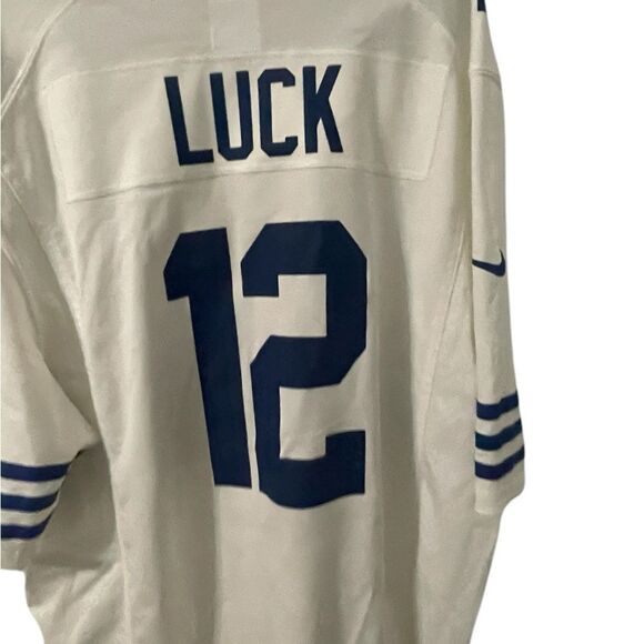 Indianapolis Colts NFL - Nike OnField Andrew Luck Football Jersey Mens Sz Large - Picture 10 of 16